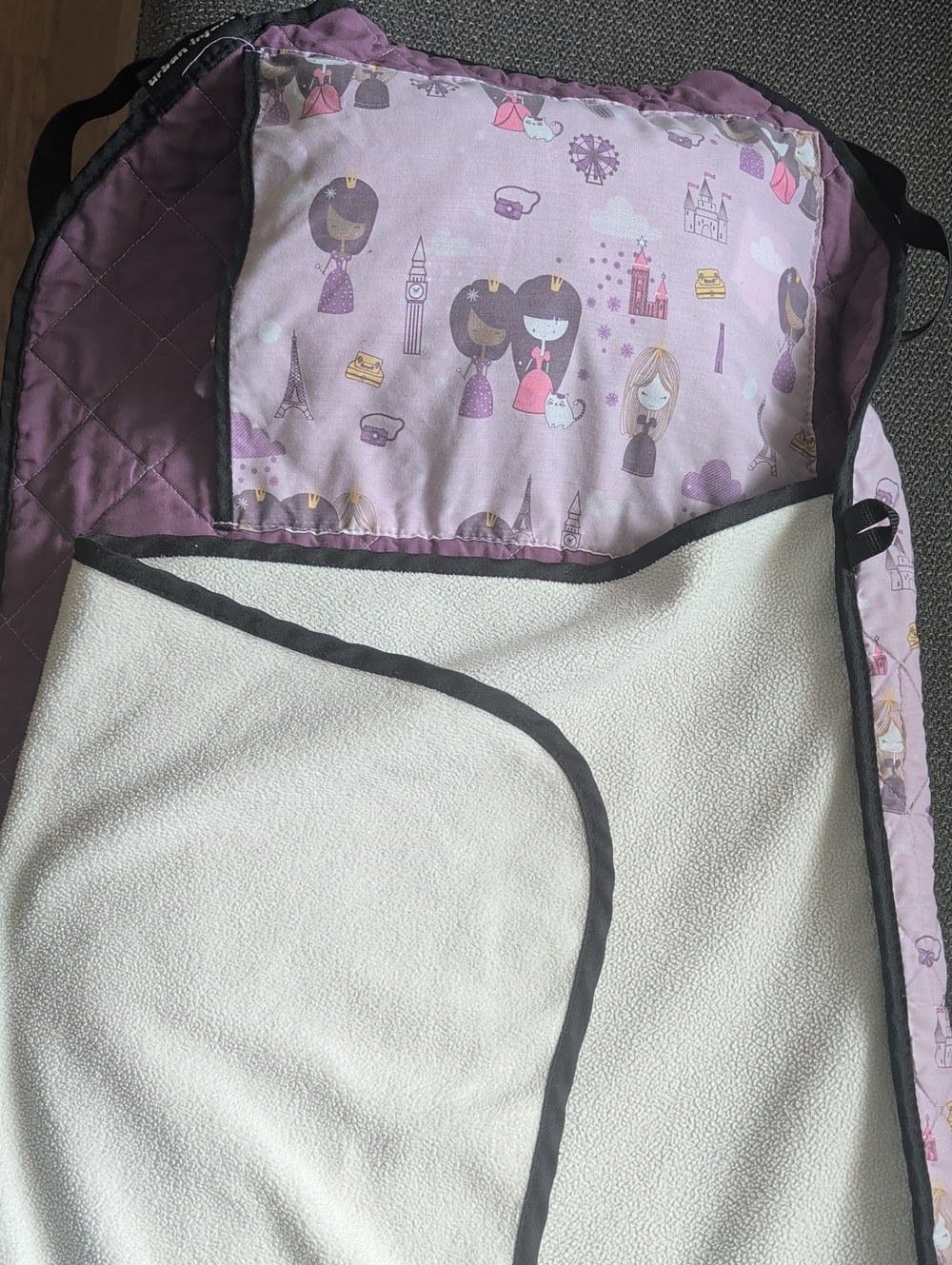 Urban Infant Tot Cot Kids Nap Mat - Toddler Preschool Daycare Modern All-in-One
